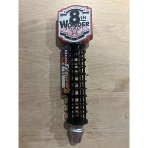 8th Wonder Brewery Dome Fauxm Cream Ale Beer Tap Handle Houston TX
